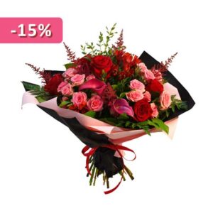 Promocja Bukiet Bordo